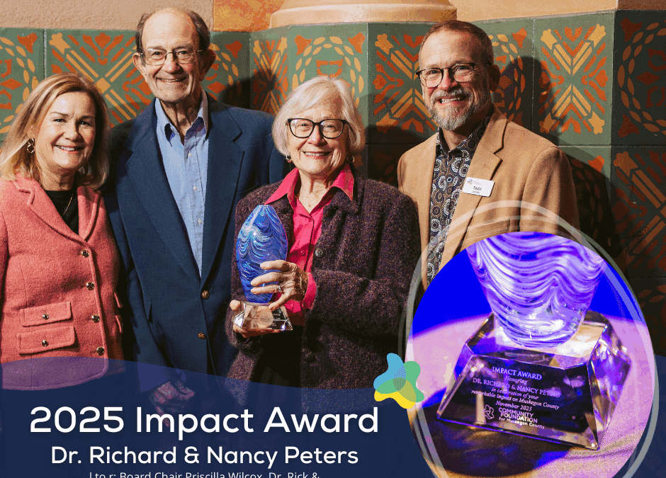 From Gardens to Civic Growth: Dr. Richard & Nancy Peters Recognized with 2025 Impact Award